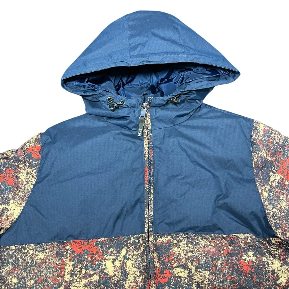 ⚡️SOLD⚡️Vans Coat Housley MTE-1 Colorblock Hooded Puffer Jacket Mens Size Small - Picture 6 of 16